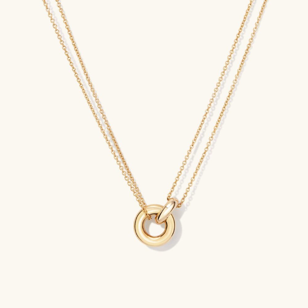 Mejuri Vermeil Linked Necklace